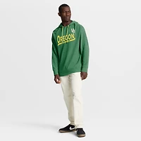 Men's Fanatics Green Oregon Ducks Hometown Premium Huddle Up Long Sleeve Hoodie T-Shirt