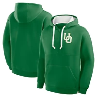 Men's Fanatics Green Oregon Ducks Hometown Premium Rise And Conquer Half-Zip Hoodie