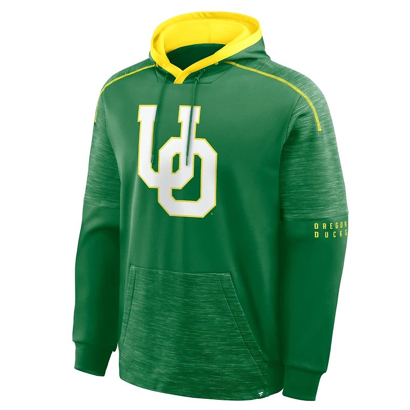 Men's Fanatics Green Oregon Ducks Quad Defender Pullover Hoodie