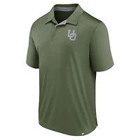 Polo Fanatics pour homme, olive, défenseur des Oregon Ducks OHT