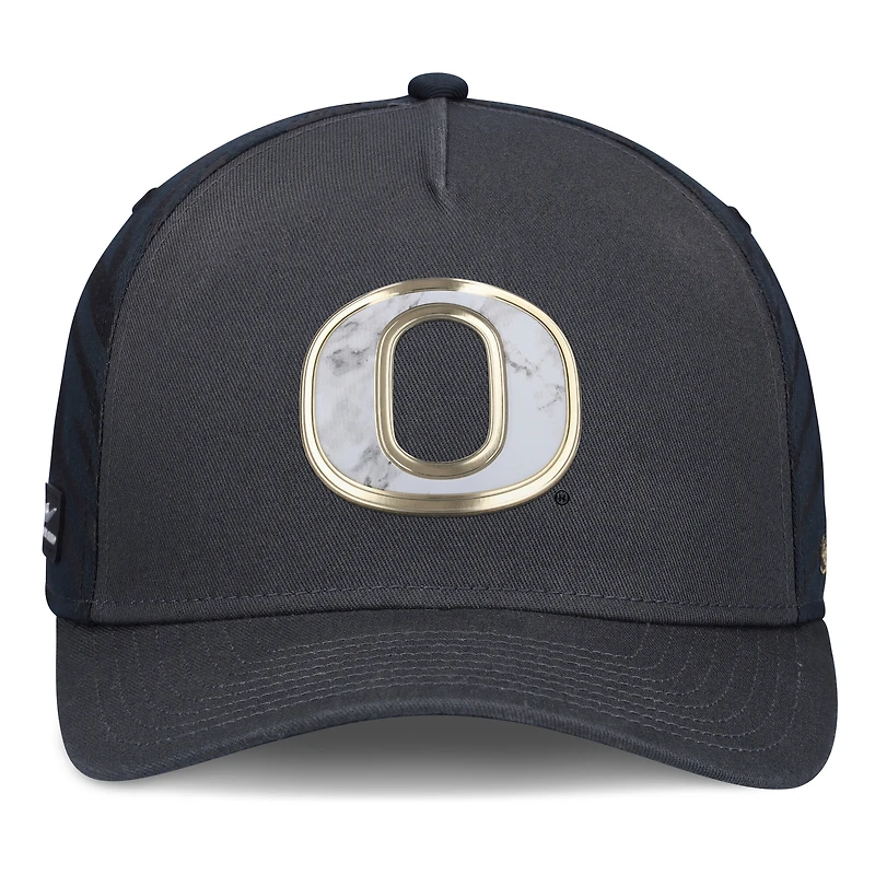 Men's Nike Anthracite Oregon Ducks Shoe Duck Rise Adjustable Hat