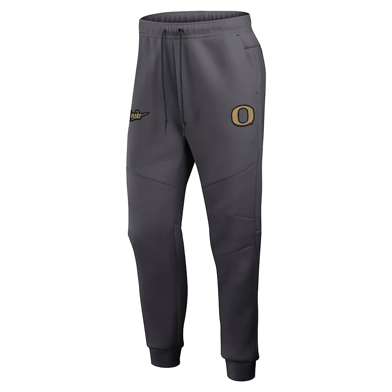 Pantalon de jogging Nike anthracite Oregon Ducks Shoe Duck Tech Fleece pour homme
