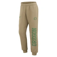 Men's Nike  Black Oregon Ducks Primetime Club Fleece Joggers