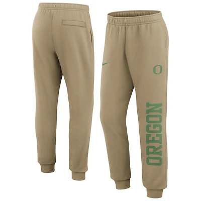 Men's Nike Black Oregon Ducks Primetime Club Fleece Joggers