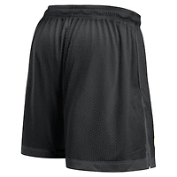 Men's Nike Black/Heather Gray Oregon Ducks Player Reversible Shorts