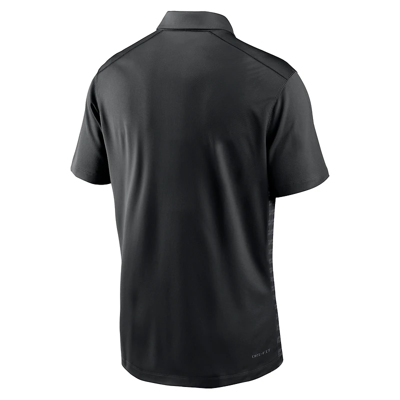 Men's Nike Black Oregon Ducks 2024 Early Season Coaches Sideline Performance Polo