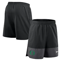 Men's Nike Black Oregon Ducks 2025 Sideline Dri-FIT Shorts