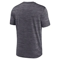 T-shirt Nike noir Oregon Ducks 2025 Sideline Velocity Dri-FIT pour homme