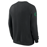 Sweat-shirt Nike vert Oregon Ducks 2026 Sideline Club pour homme