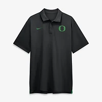 Men's Nike Black Oregon Ducks 2026 Sideline Tour Dri-FIT Polo