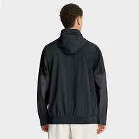 Veste à capuche Nike noire Oregon Ducks demi-zip pour homme
