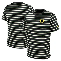 T-shirt Nike Athletic Prep Legacy Summit Stripe pour homme, noir, Oregon Ducks