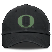 Casquette ajustable Nike noire Oregon Ducks Club Dri-FIT pour homme