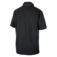 Veste à demi-glissière Nike Oregon Ducks Coaches pour homme, noire