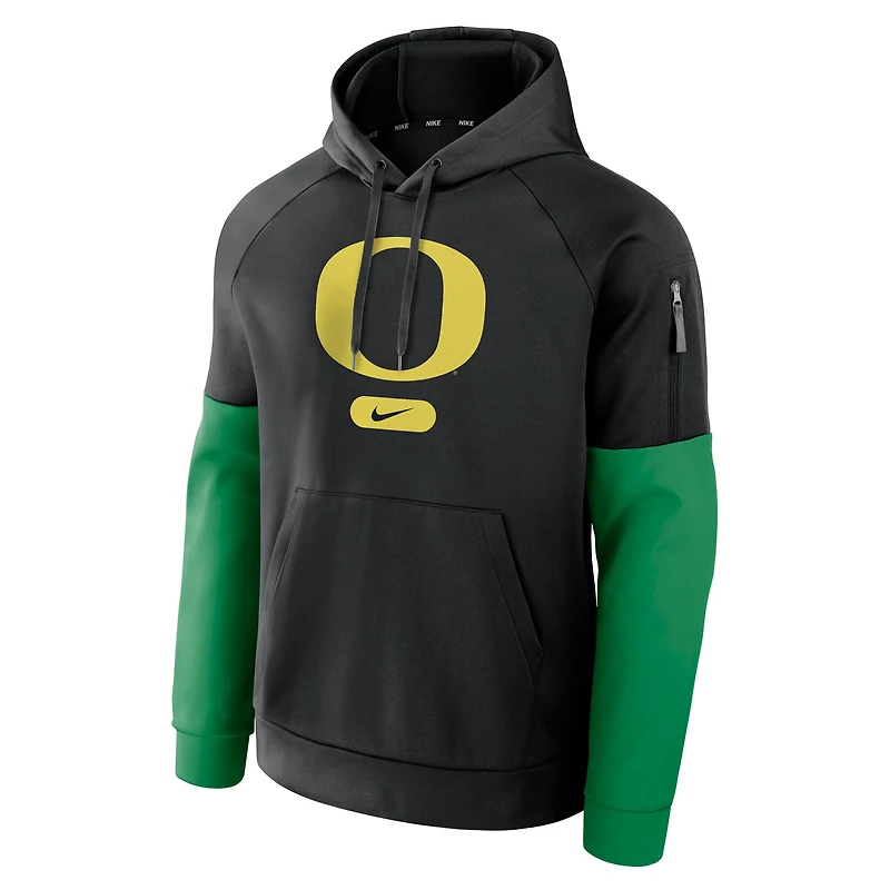 Sweat à capuche Nike Oregon Ducks Fitness Performance pour homme, noir