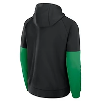 Men's Nike Black Oregon Ducks Fitness Performance Pullover Hoodie