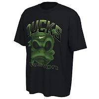 Men's Nike Black Oregon Ducks Mummy Duck Glow The Dark T-Shirt