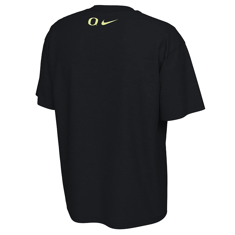 Men's Nike Black Oregon Ducks Mummy Duck Glow The Dark T-Shirt