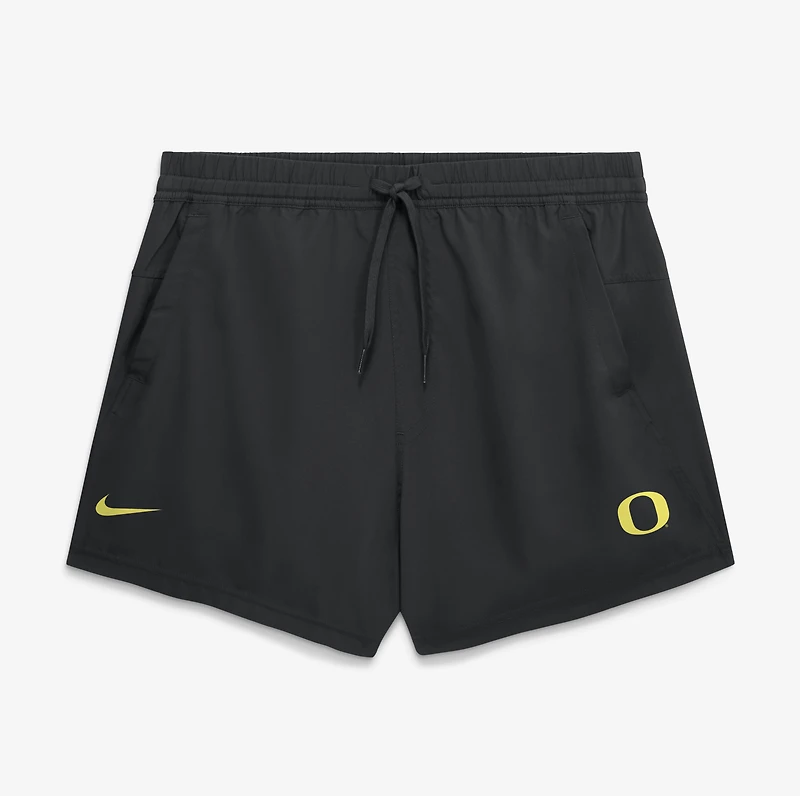 Men's Nike Black Oregon Ducks Primary Logo Form Shorts