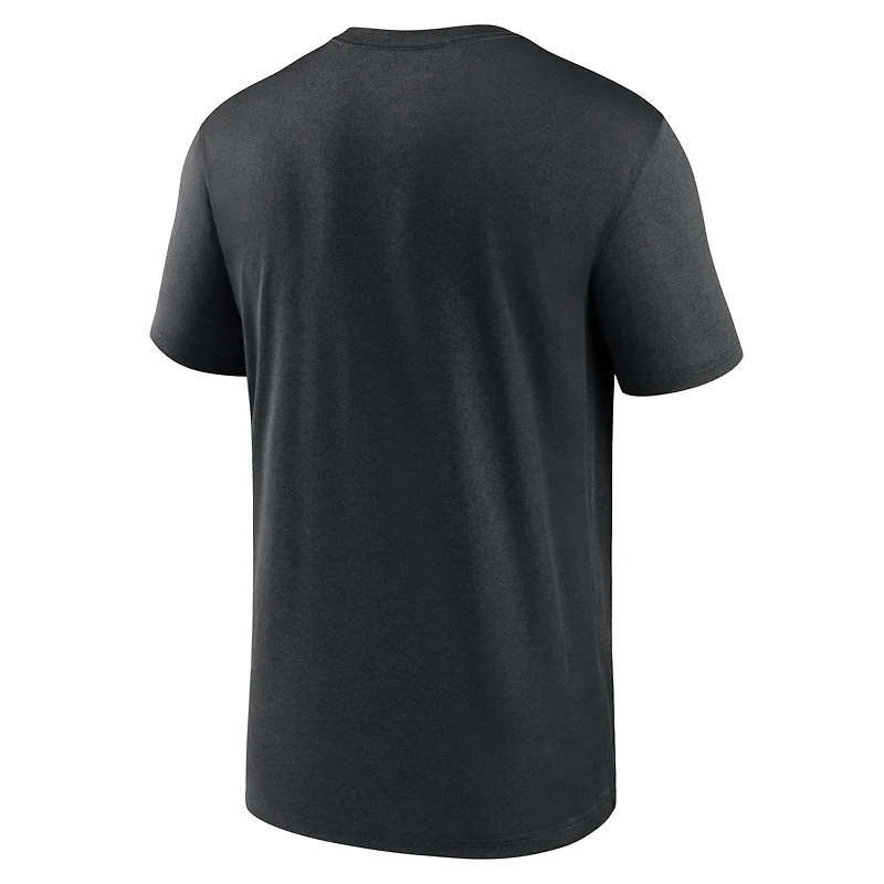 Men's Nike Black Oregon Ducks Primetime Legend Football Icon Dri-FIT T-Shirt