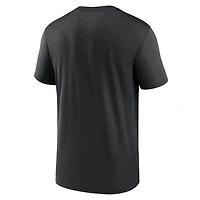 Men's Nike Black Oregon Ducks Primetime Legend Football Icon Dri-FIT T-Shirt