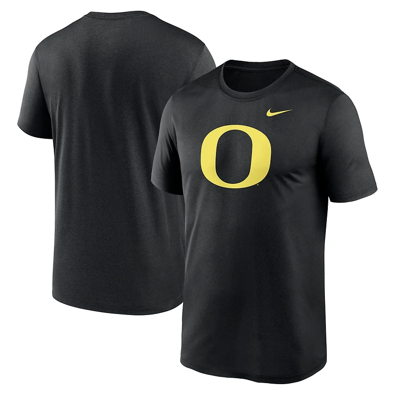 T-shirt Nike noir pour homme avec logo Primetime Legend des Oregon Ducks