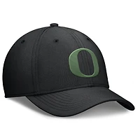 Casquette Nike Oregon Ducks Rise Swoosh Dri-FIT Flex noire pour homme