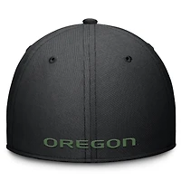 Casquette Nike Oregon Ducks Rise Swoosh Dri-FIT Flex noire pour homme