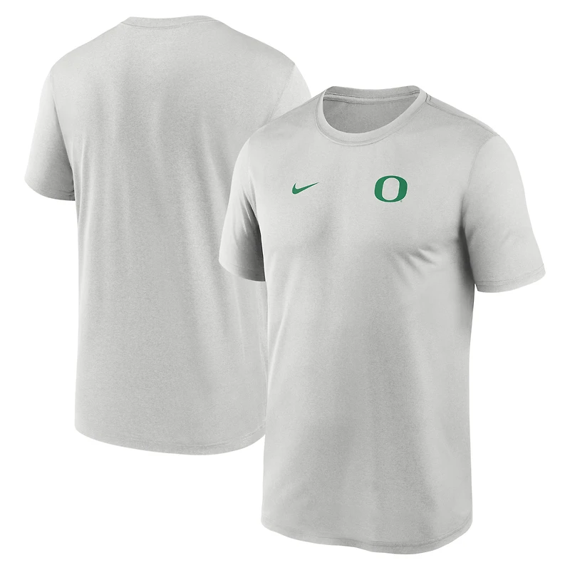 Men's Nike Oregon Ducks 2025 Sideline Small Logo Legend Dri-FIT T-Shirt
