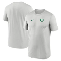 Men's Nike Oregon Ducks 2025 Sideline Small Logo Legend Dri-FIT T-Shirt