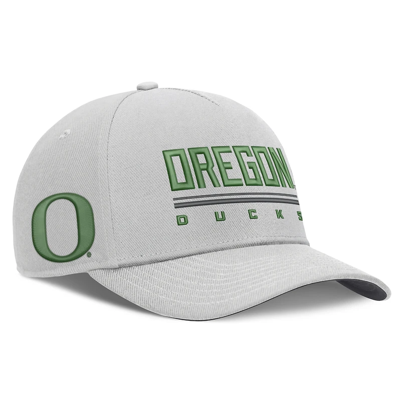 Casquette ajustable Nike verte Oregon Ducks 2026 Sideline Dri-FIT Rise pour homme
