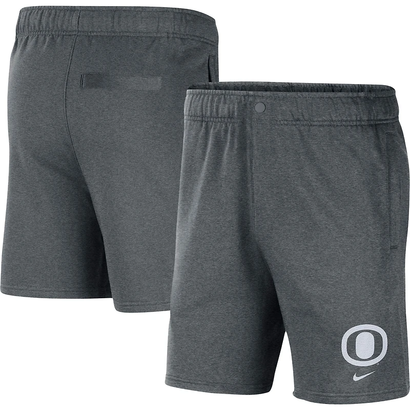 Short Nike Oregon Ducks Fleece gris pour homme