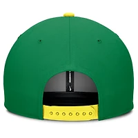 Men's Nike Green/Cream Oregon Ducks Pro Legacy Script Snapback Hat