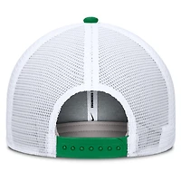 Men's Nike Green/White Oregon Ducks Rise Primetime Performance Trucker Adjustable Hat