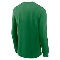 T-shirt à manches longues Nike Oregon Ducks 2024 Sideline Legend Performance pour homme Vert