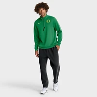 Pull Nike vert Oregon Ducks 2025 Coaches Premium Dri-FIT à demi-zip pour homme