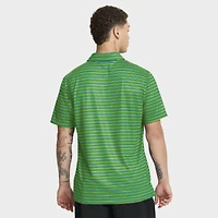 Polo Nike vert Oregon Ducks 2025 Coaches Premium Tour Stripe Dri-FIT pour homme