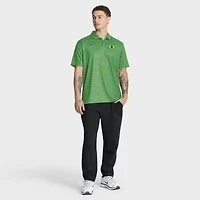 Polo Nike vert Oregon Ducks 2025 Coaches Premium Tour Stripe Dri-FIT pour homme