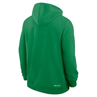 Sweat à capuche Nike Dri-FIT vert Oregon Ducks 2025 Sideline Standard Issue pour homme