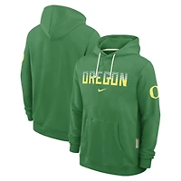 Sweat à capuche Nike vert Oregon Ducks 2026 Sideline Standard Issue Dri-FIT pour homme