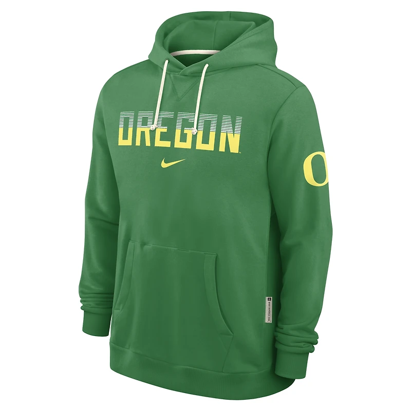 Sweat à capuche Nike vert Oregon Ducks 2026 Sideline Standard Issue Dri-FIT pour homme