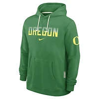 Sweat à capuche Nike vert Oregon Ducks 2026 Sideline Standard Issue Dri-FIT pour homme