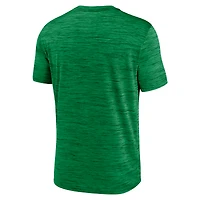 Men's Nike  Green Oregon Ducks Campus Center Block Velocity Performance T-Shirt