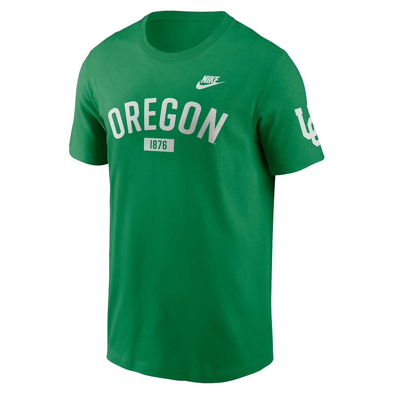 Men's Nike Green Oregon Ducks Legacy Arch T-Shirt