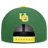 Casquette snapback Nike Legacy verte Oregon Ducks pour homme