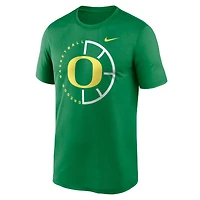 T-shirt Nike vert Oregon Ducks Legend Basketball Icon Dri-Fit pour homme