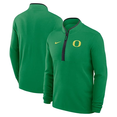 Men's Nike Green Oregon Ducks Lightweight Victory Performance Half-Zip Pullover