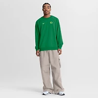 Men's Nike Green Oregon Ducks Premium Performance Raglan Dri-FIT Sweatshirt