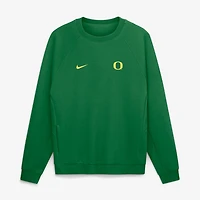 Sweat-shirt raglan Nike vert Oregon Ducks Premium Performance Dri-FIT pour homme