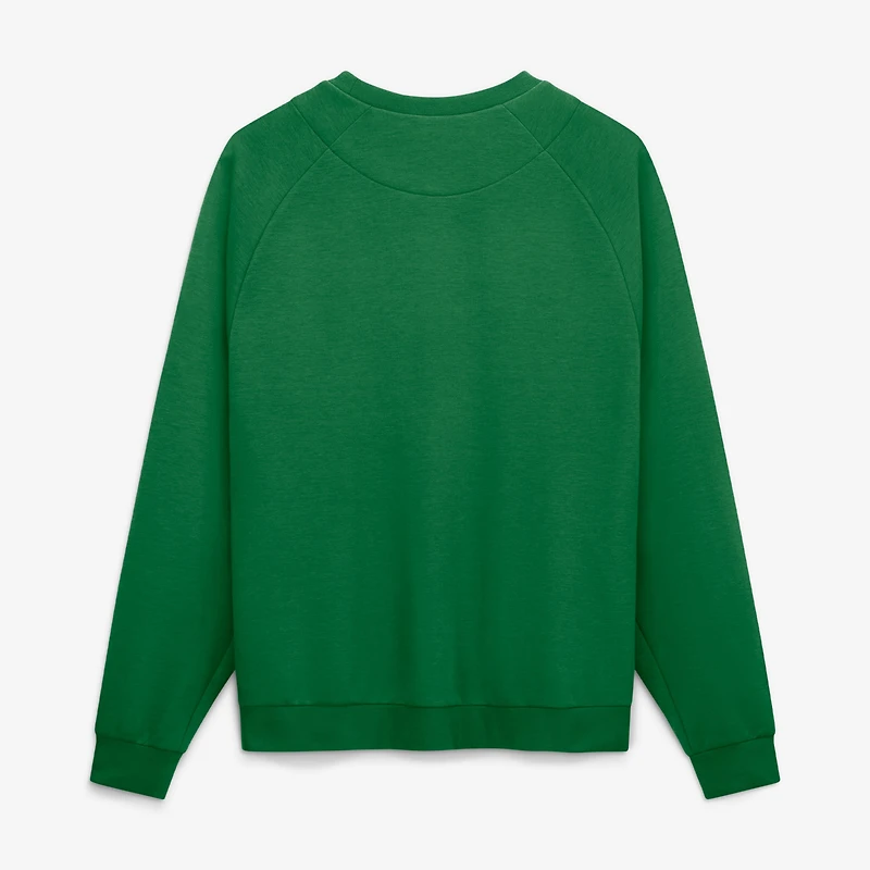 Men's Nike Green Oregon Ducks Premium Performance Raglan Dri-FIT Sweatshirt